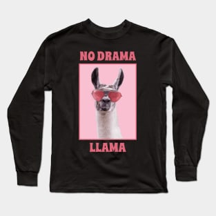 No Drama Llama Long Sleeve T-Shirt